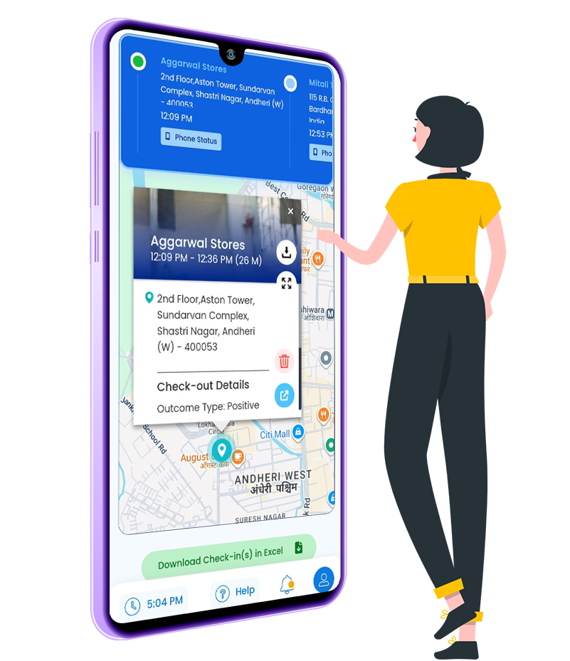 GPS check-ins